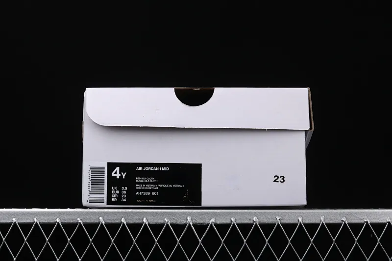 All categories Air Jordan Jordan series basketball shoes Air Jordan 1 Mid Air Jordan Mid AJ1 Joe 1 red satin AH7389-601